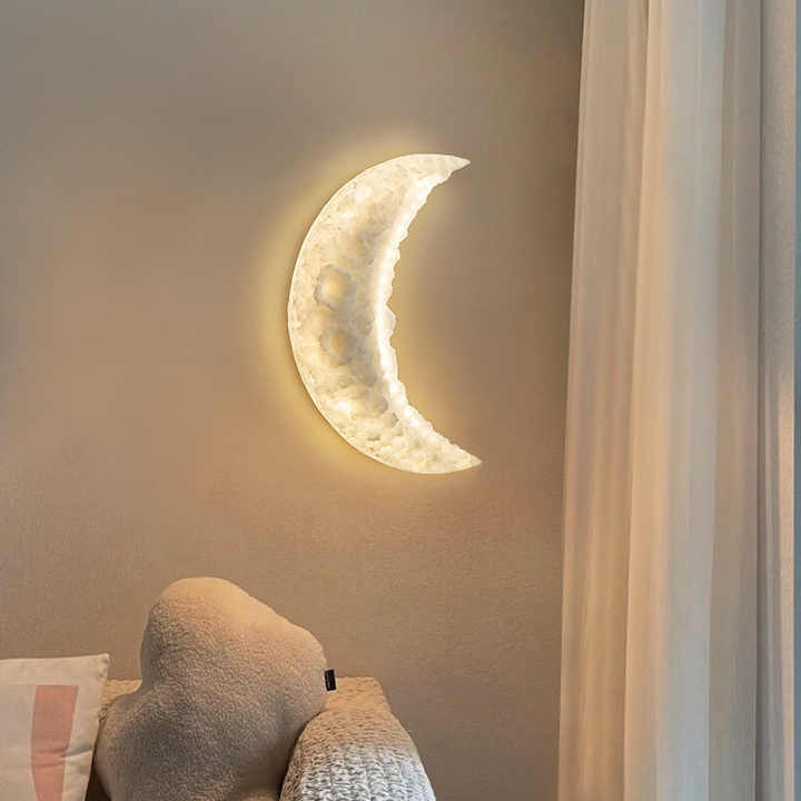Modern Minimalist Moon LED Wall Light